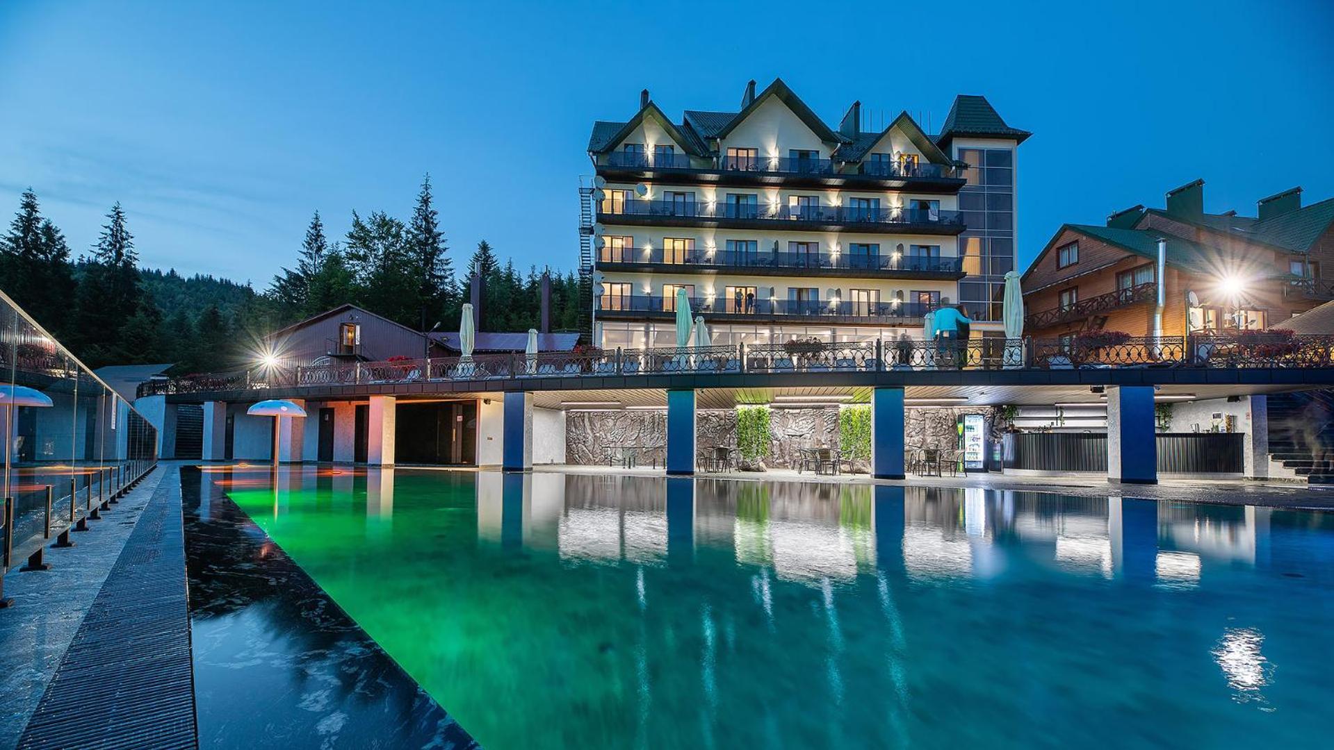 Hotel Podgorie Spa Bukovel Exterior foto