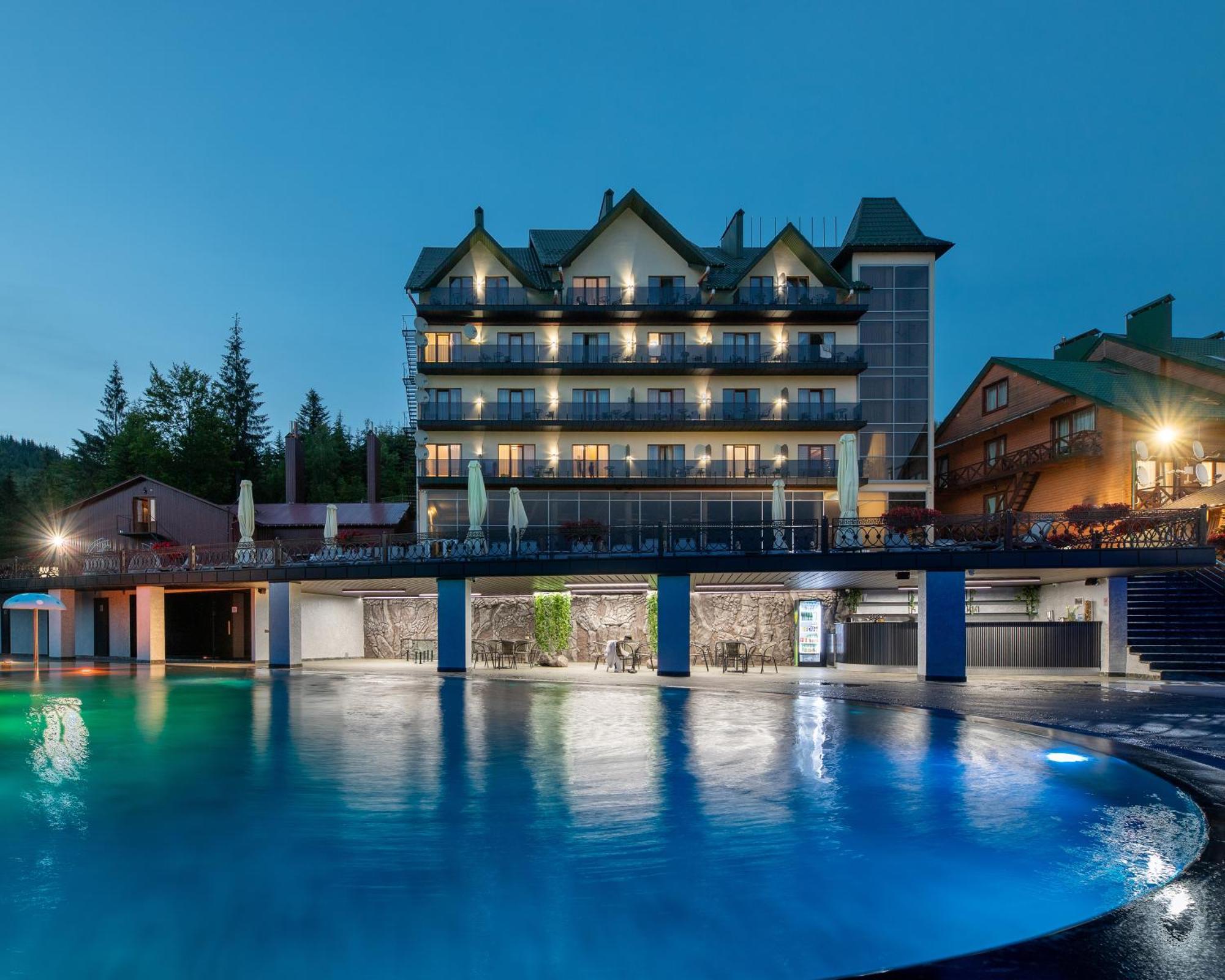 Hotel Podgorie Spa Bukovel Exterior foto