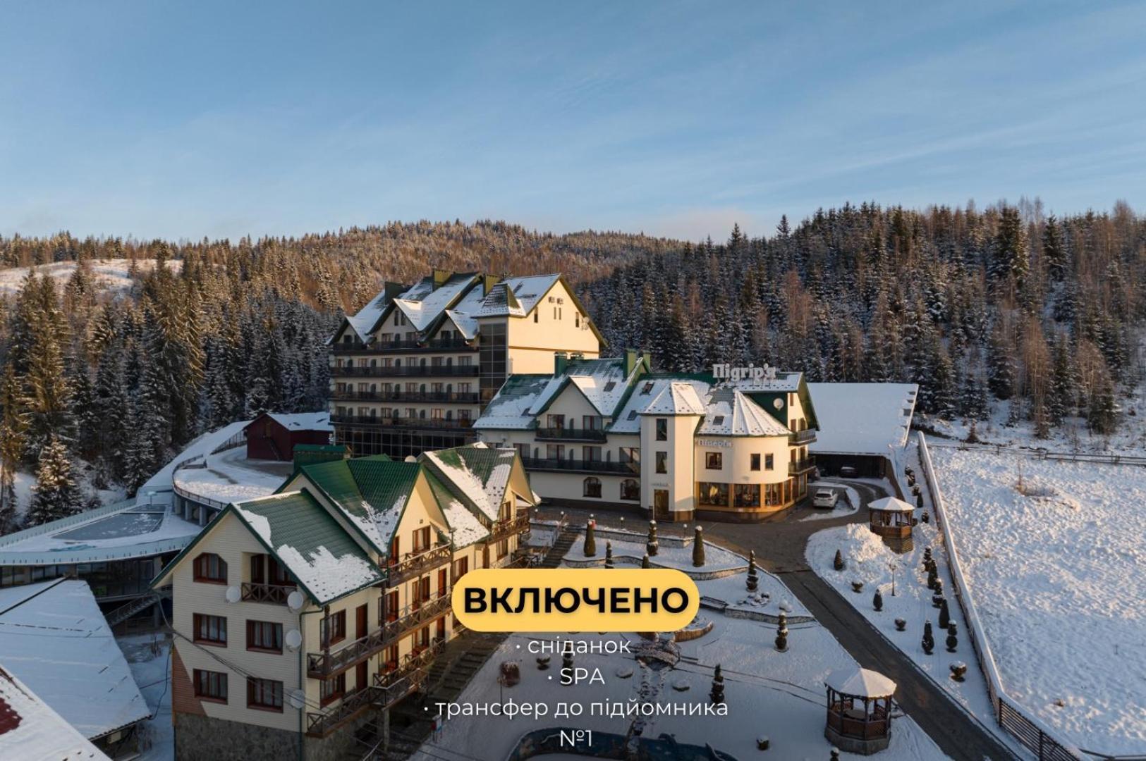 Hotel Podgorie Spa Bukovel Exterior foto